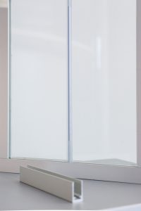 Maqueta mampara monopanel