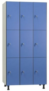 taquilla vestuario 3 puertas en vertical tres horizontal