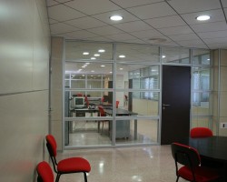 Mampara de oficina de vidrio doble en apaisados-03