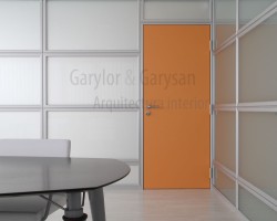 Mampara de oficina cristal en apaisado con entrecalle-07