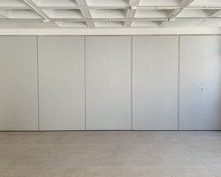 Tabique movil acústico Monodireccional cerrado