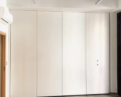 Tabique móvil acústico Monodireccional en melamina-03