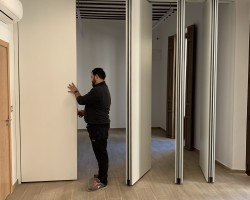 Tabique Móvil semi desplegado 2