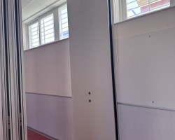 Tabique Móvil aparcado