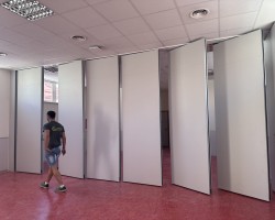 Tabique Móvil semi desplegado 1