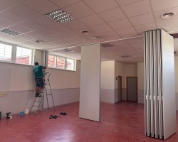 Tabique Móvil acústico plegado 4