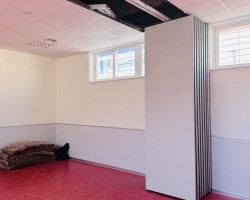 Tabique Móvil acústico plegado