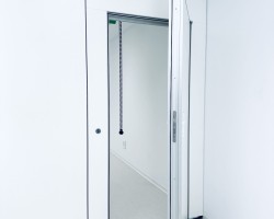 Tabique Móvil Acústico Multidireccional color blanco en Colegio Fisioterapeutas de Alicante-05