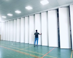 Tabique Móvil Acústico Monodireccional en IFP VALLE DE ELDA-01