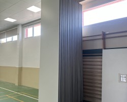 Tabique Móvil Acústico Monodireccional plegado en IFP VALLE DE ELDA-02