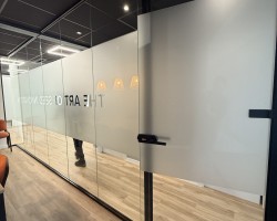 Mampara de oficina en cristal a testa Bioglass-10